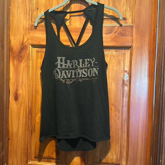 Ladies, Harley Davidson, extra small tank top - Picture 1 of 4